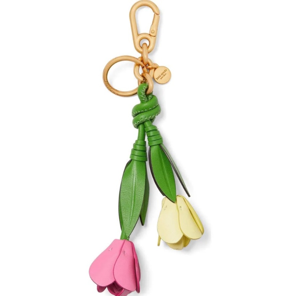 Kate Spade tulip bag charm